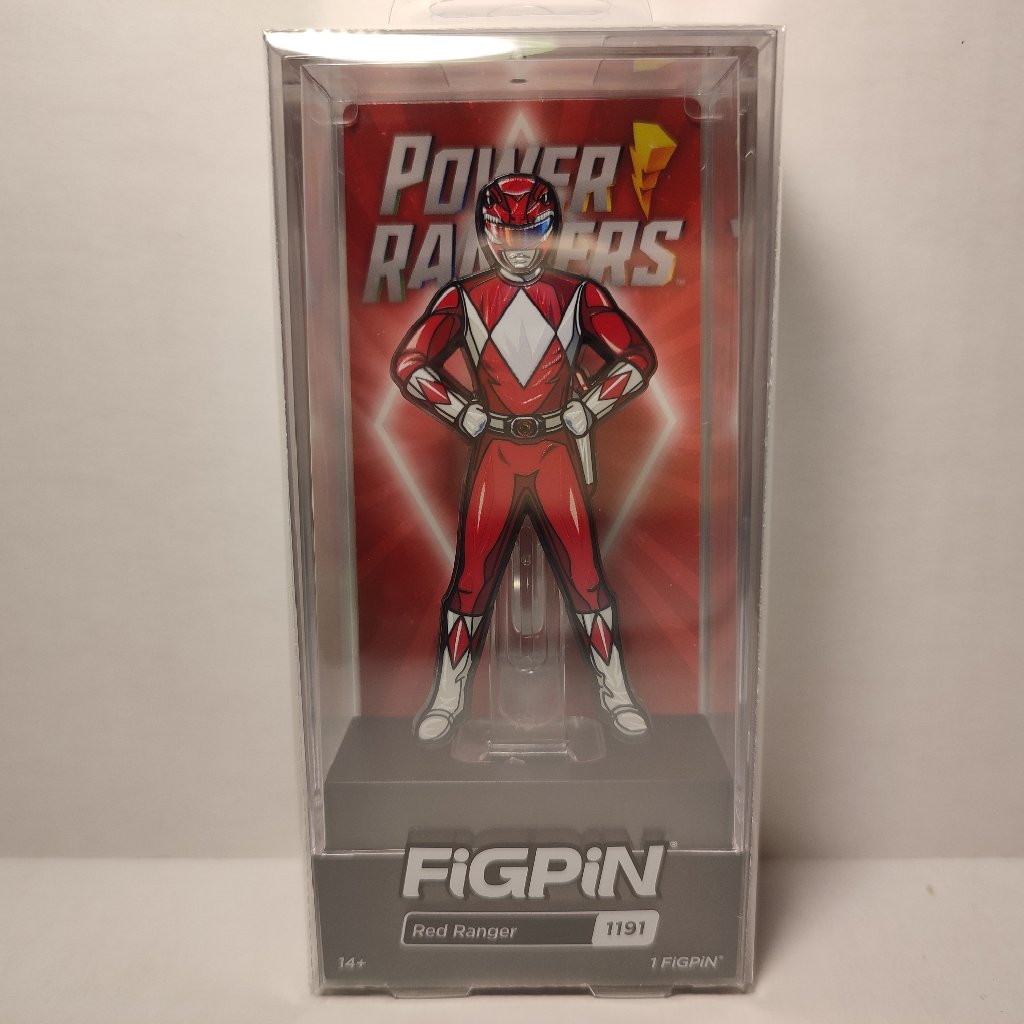 Power Rangers Red Ranger Figpin Enamel Pin